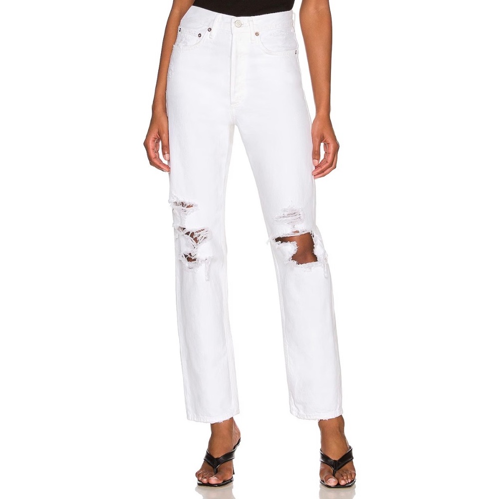 Agolde 90s Jeans White